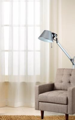 Imported Sheer Pencil Pleat 