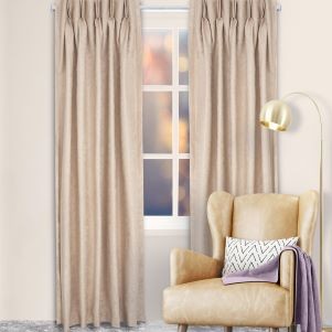 Reno Pinch Pleat Curtains - Block Out